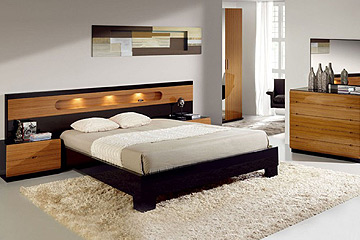 big capuccino bedroom for two