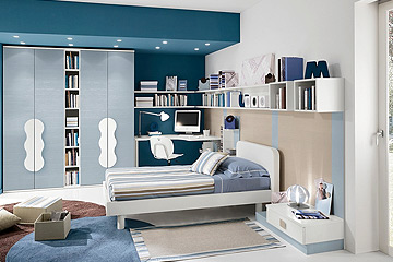 Grey capuccino kids room for two