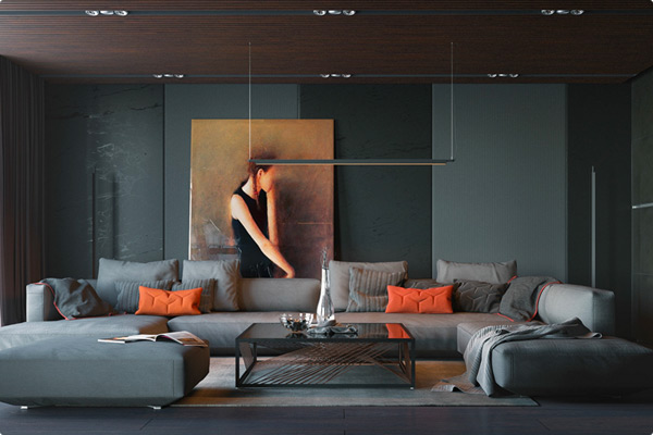 small capuccino bedroom for two